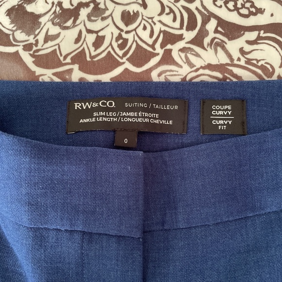 RW&Co blue dress pants - Picture 5 of 7